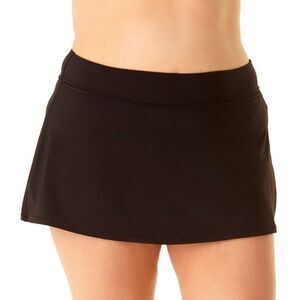 Anne Cole Plus Size Swim Skirt size 24W in Black.